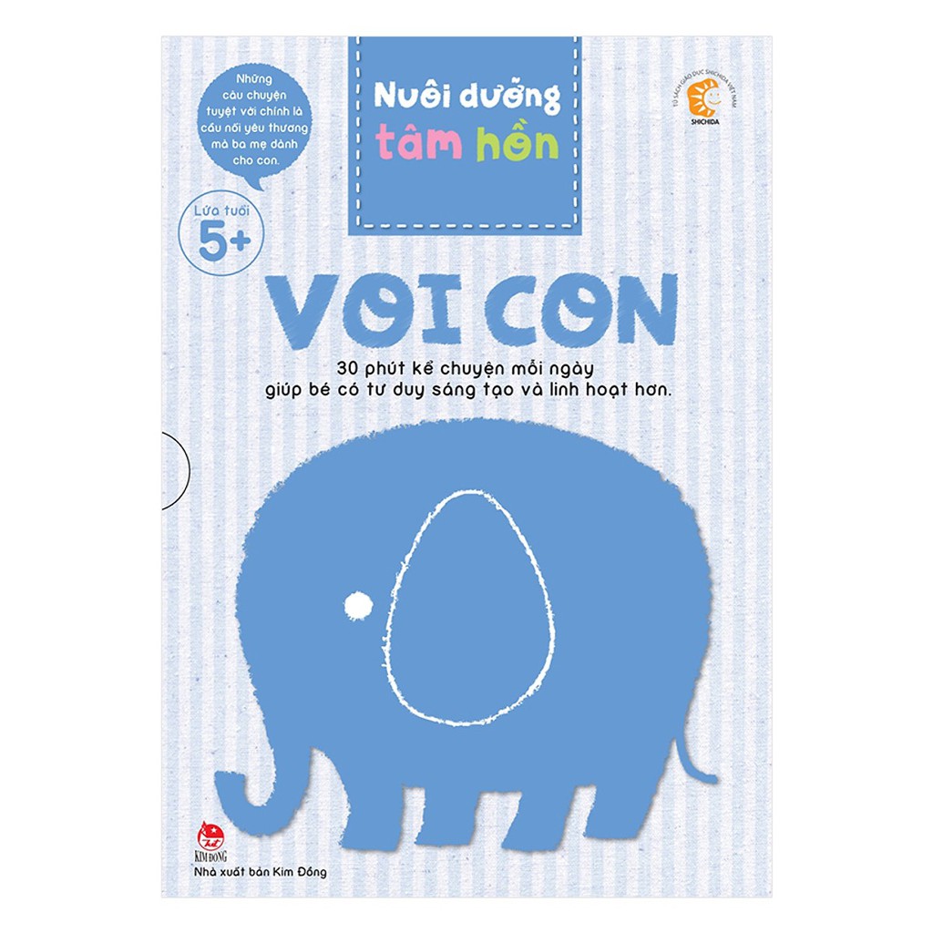 Sách - nuôi dưỡng tâm hồn - voi con - 1039025037912