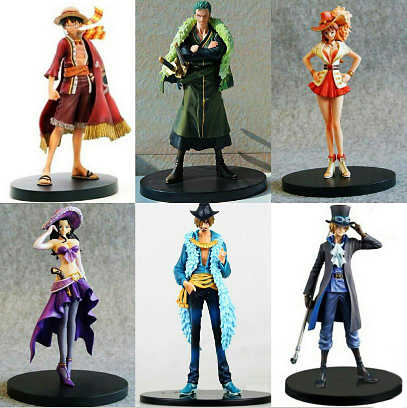 [HCM]Mô hình Figures Các nhân vật OnePiece - Luffy Zoro Sanji Robin Nami Sabo