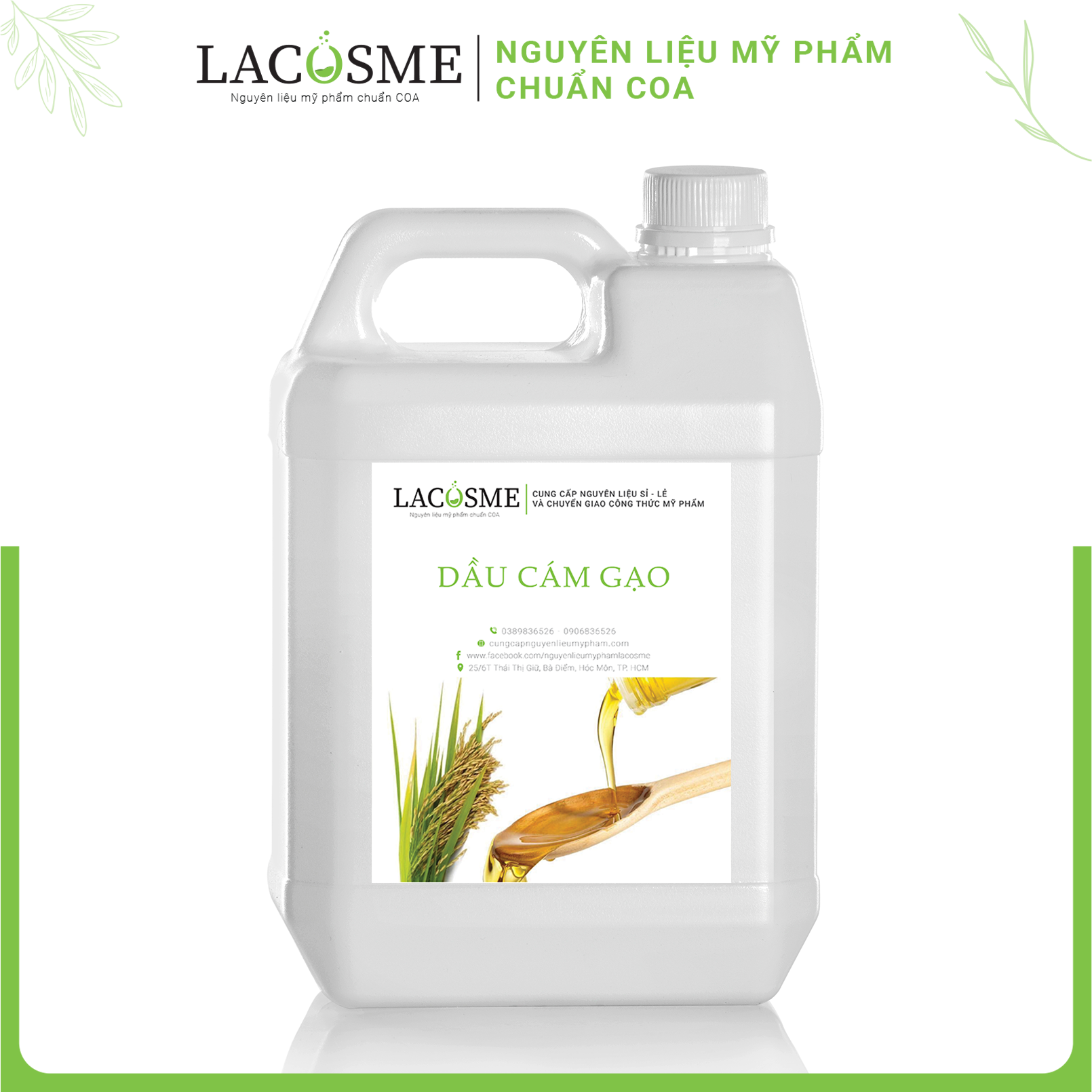1 lít Dầu cám gạo