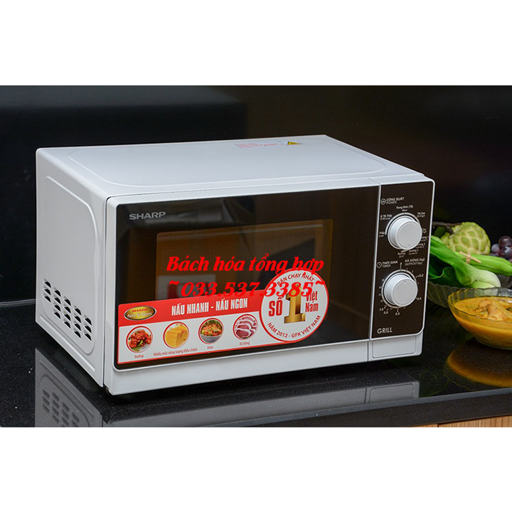 Lò vi sóng Sharp R-G222VN-S 20 lít, lò vi sóng kết hợp nướng, lò vi sóng điện tử, lò vi sóng đa năng, lò vi sóng cao cấp, lò nướng, bếp nướng