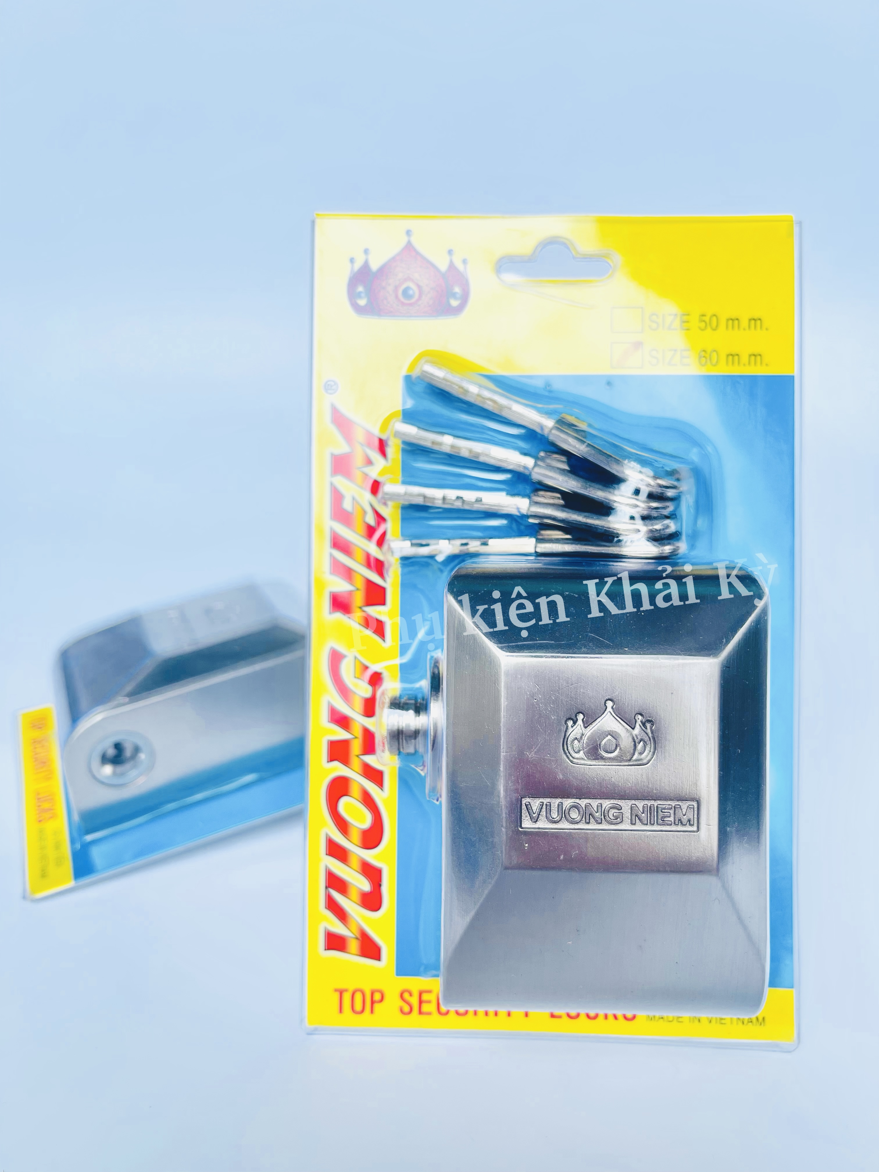 Ổ khóa chụp vương niệm chống cắt toàn diện model 2019