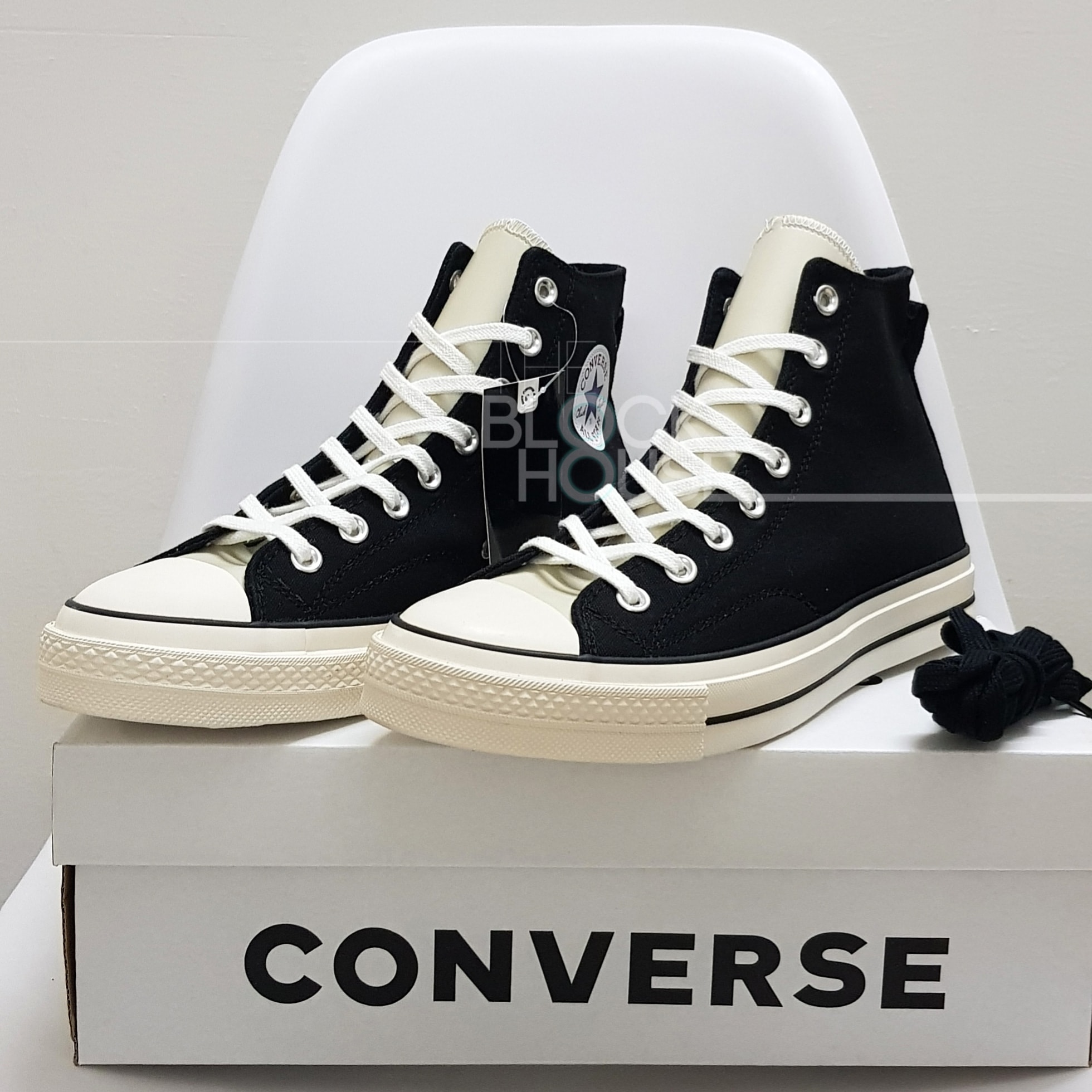 Giảm ₫215,357] Giày Converse chuck 70s High Fear of God Black Natural -  tháng 3/2023 - BeeCost