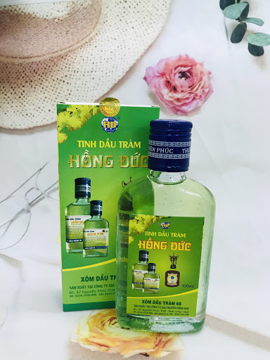 Tinh dầu tràm hồng đức 100ml - dầu tràm huế