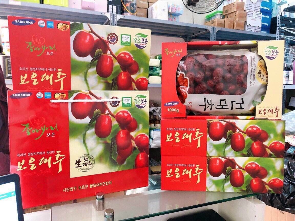 Táo đỏ hàn quốc samsung loại ngon hộp 1kg