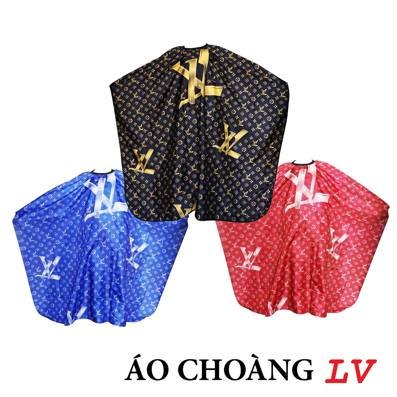 [HCM]Áo choàng cắt tóc cao cấp LV