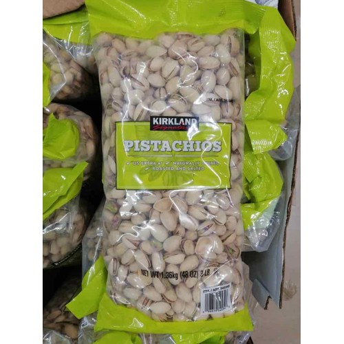 Hạt dẻ cười pistachios kirkland mỹ 1.36kg hsd 10/2023