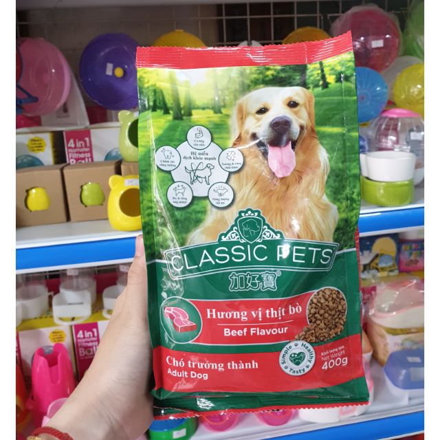 Thức ăn chó lớn Classic Pets Vị Thịt Bò