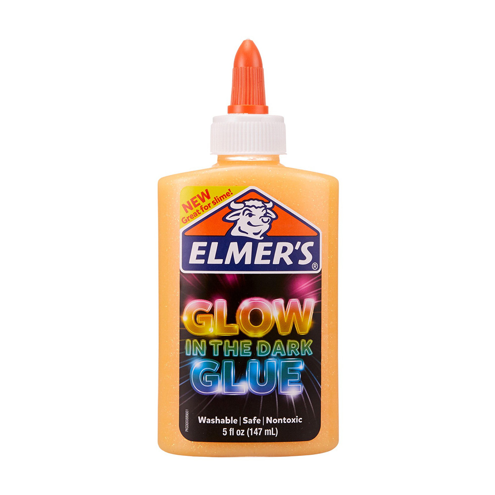 [HCM]Keo dán phát sáng trong tối Elmer’s Glow in the Dark 147ml – Cam