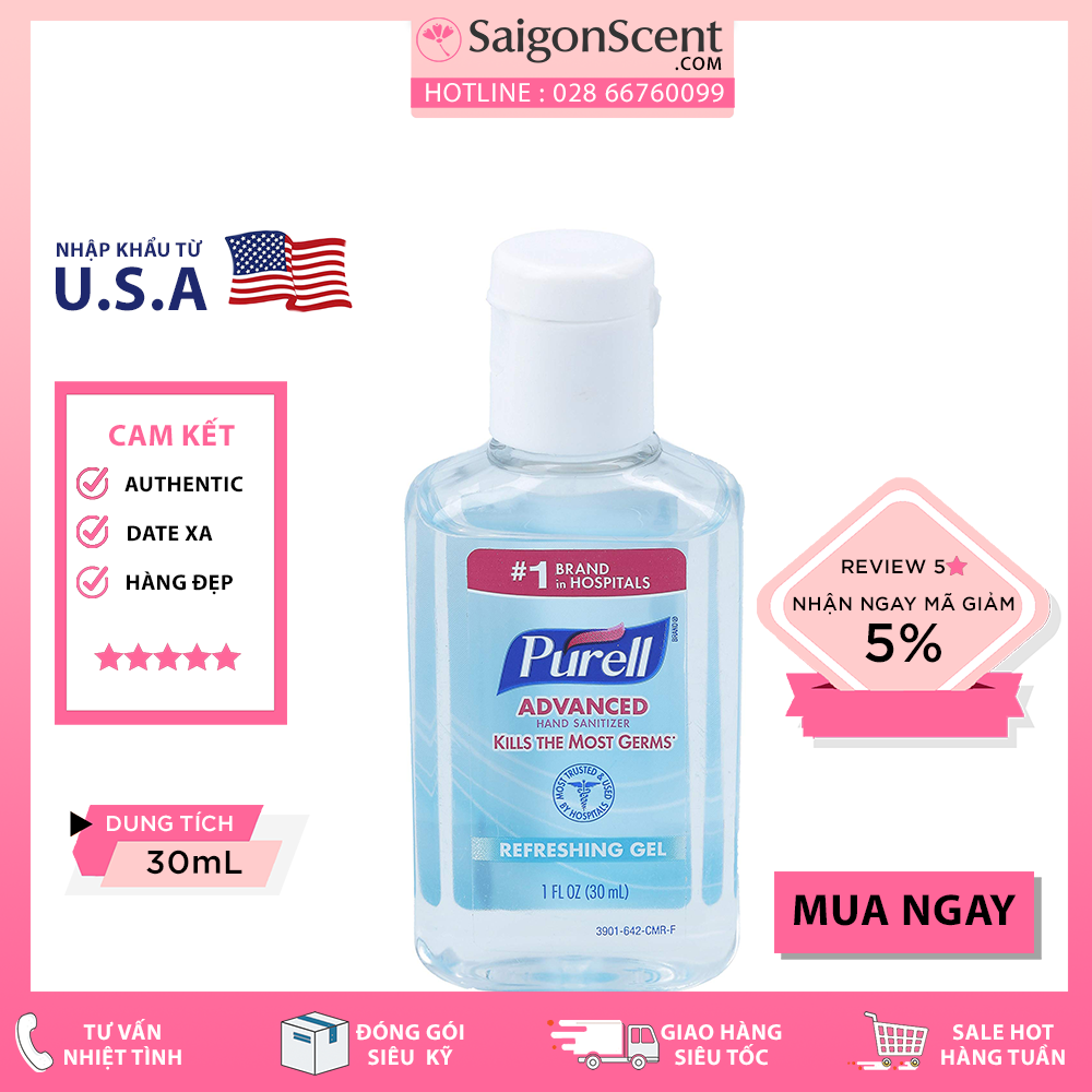 Gel rửa tay khô purell