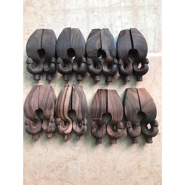 Chân Lồng Chim Gỗ Mun, phụ kiện lồng chào mào