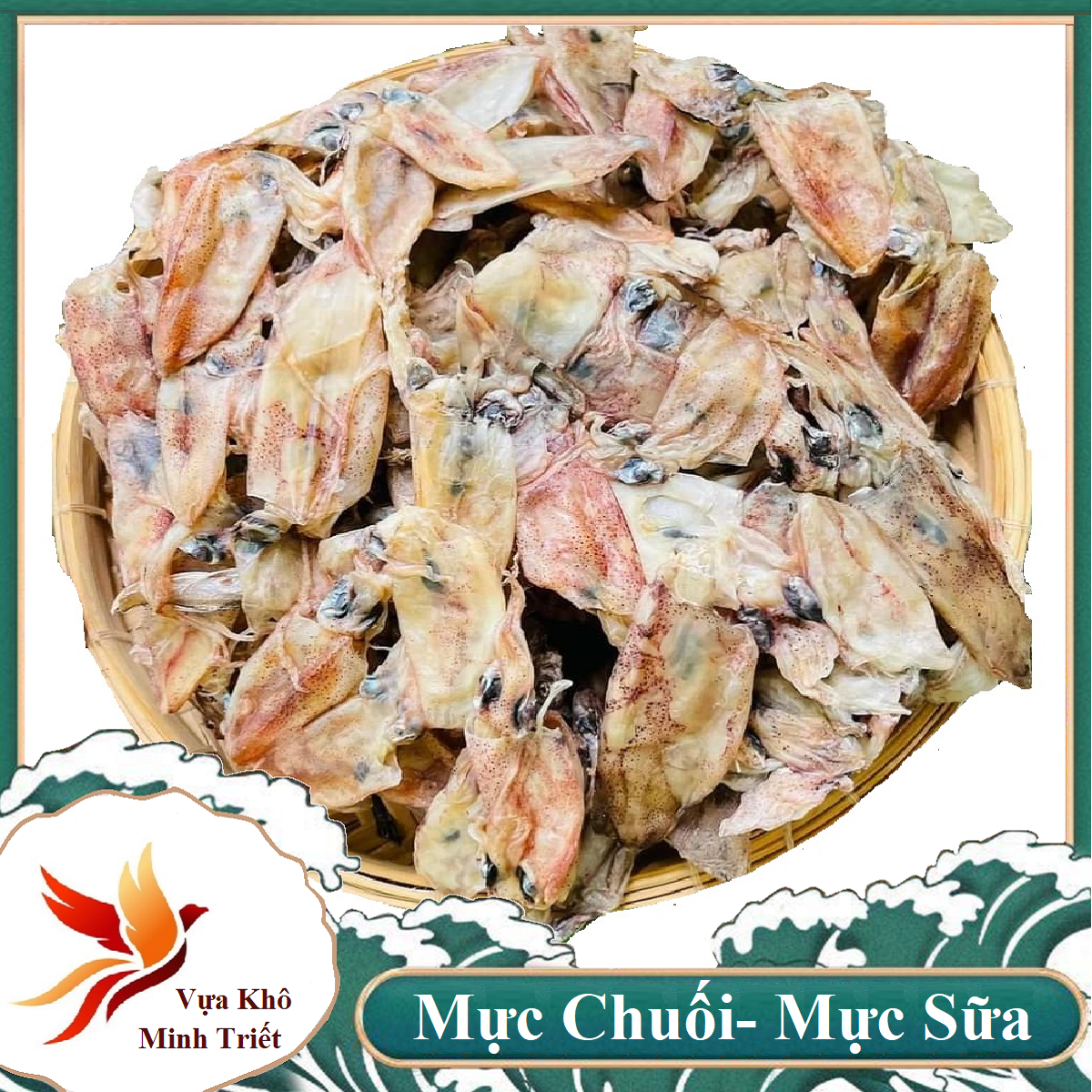 combo 2 kg KHÔ MỰC CHUỐI  ĐẶC SẢN CÀ MAU CHUYÊN DÙNG NẤU NƯỚC LÈO, NẤU MÌ, NẤU SÚ, RIÊM CHUA NGỌT-VỰA KHÔ MINH TRIẾT