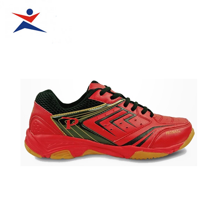 Giày cầu lông Promax PR19002 chuyên nghiệp, màu đỏ, dành cho nam và nữ - sportmaster - Giày bóng chuyền nam nữ - Giày thể thao nam nữ