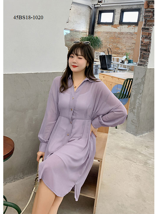 ĐẦM SUÔNG SƠ MI BIG SIZE
