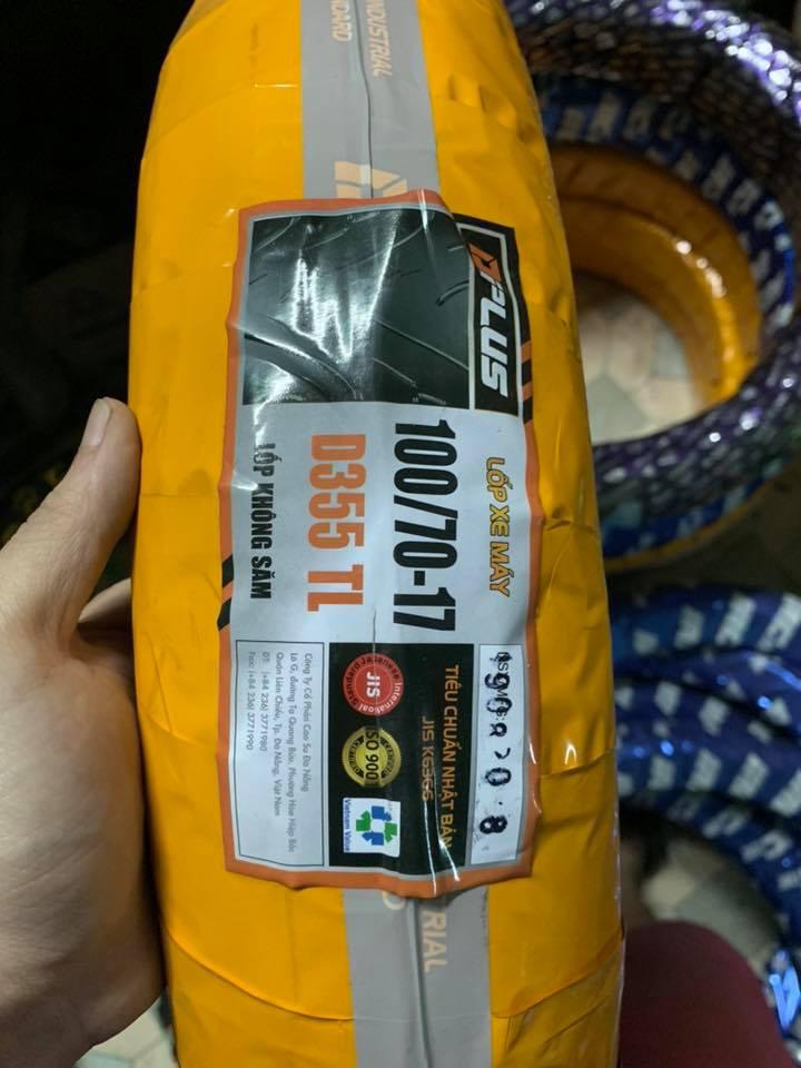 Lốp xe máy Dplus 100/70-17