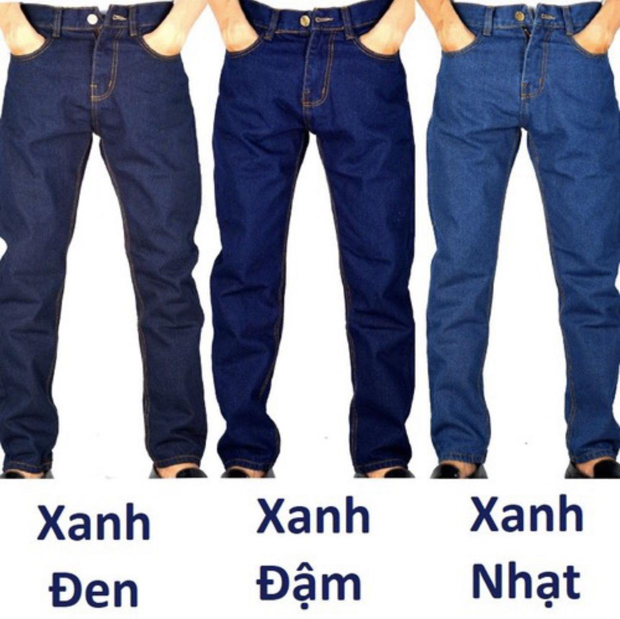 Quần Jean Nam Ống Đứng Đơn Giản, Chất Vải Dày Bền, Phong Cách Thời Trang Classic sai 28 đến 36