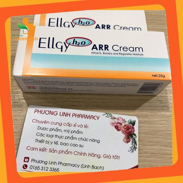 [Chất lượng] KEM DƯỠNG ẨM ELLGY H2O Cao cấp