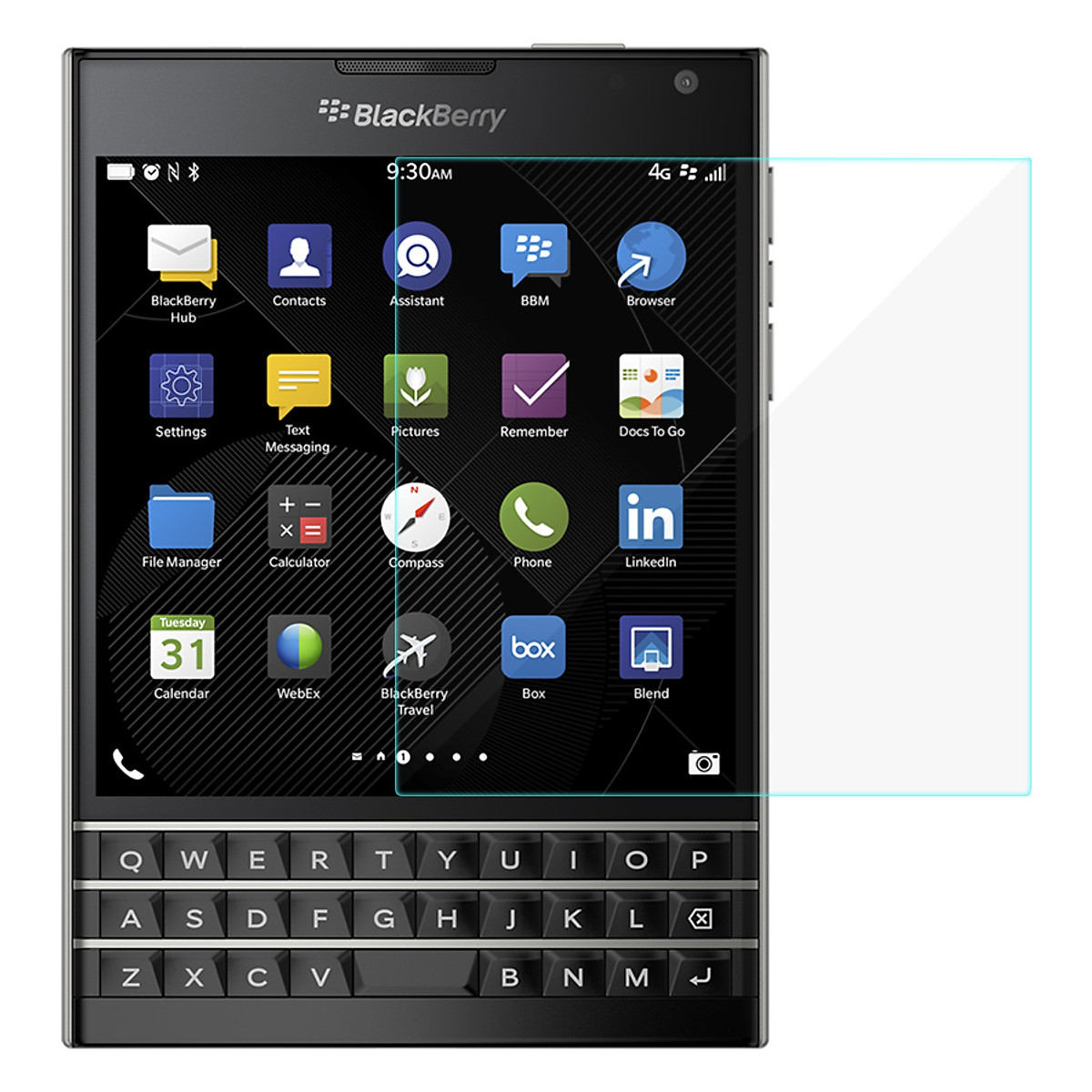 [HCM]Miếng Dán Cường Lực Cho Blackberry Passport – Hàng Nhập Khẩu