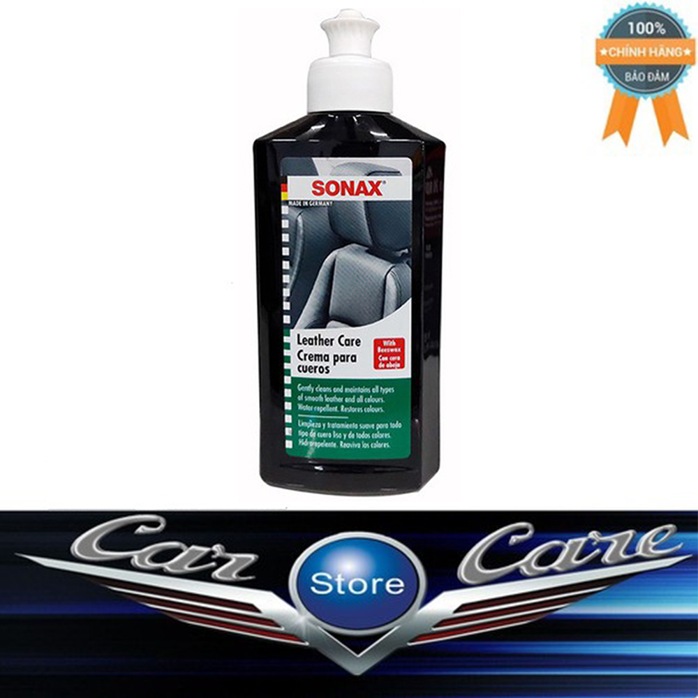 Làm sạch và bảo dưỡng da Sonax Leather care lotion 250ml