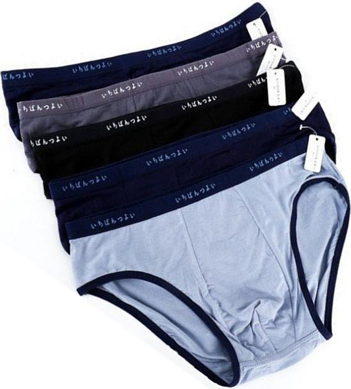 Set 5 quần lót nam cotton xuất Nhật