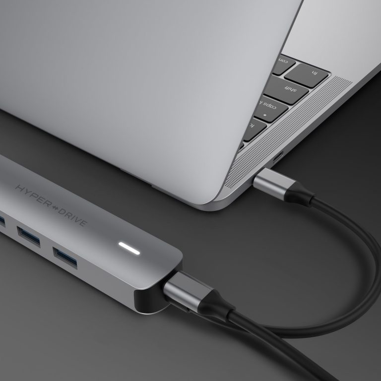 Cổng Chuyển HYPERDRIVE 4K HDmi 6-In-1 USB-C Hub For Laptop, Pc & USB-C Devices - HD233B