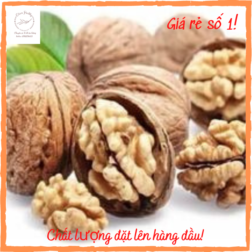 Hạt óc chó nếp sấy khô túi 500g ăn vặt mẹ bầu, người ăn kiêng healthy