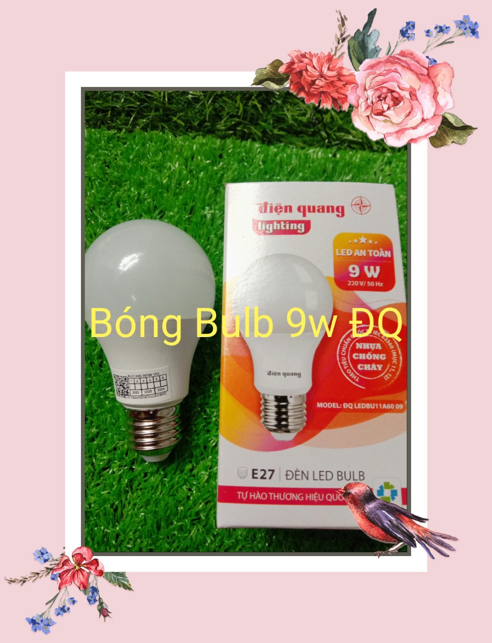 Bóng led điện quang công suất 5w-7w-9w dùng thắp sáng