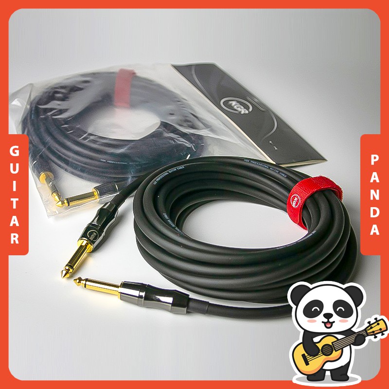 [HCM][Chính Hãng] Dây Line Jack Âm Thanh Cắm Đàn Guitar Ra Loa 6 Ly KGR Dài 3m 6m Chống Noise Hú Guitar Panda