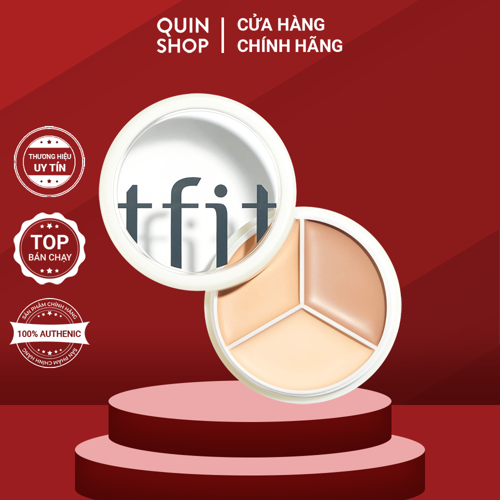  Kem Che Khuyết Điểm 3in1 TFIT Cover Up Pro Concealer 