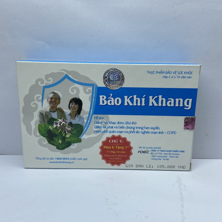 Bảo Khí Khang - Hộp 20 viên