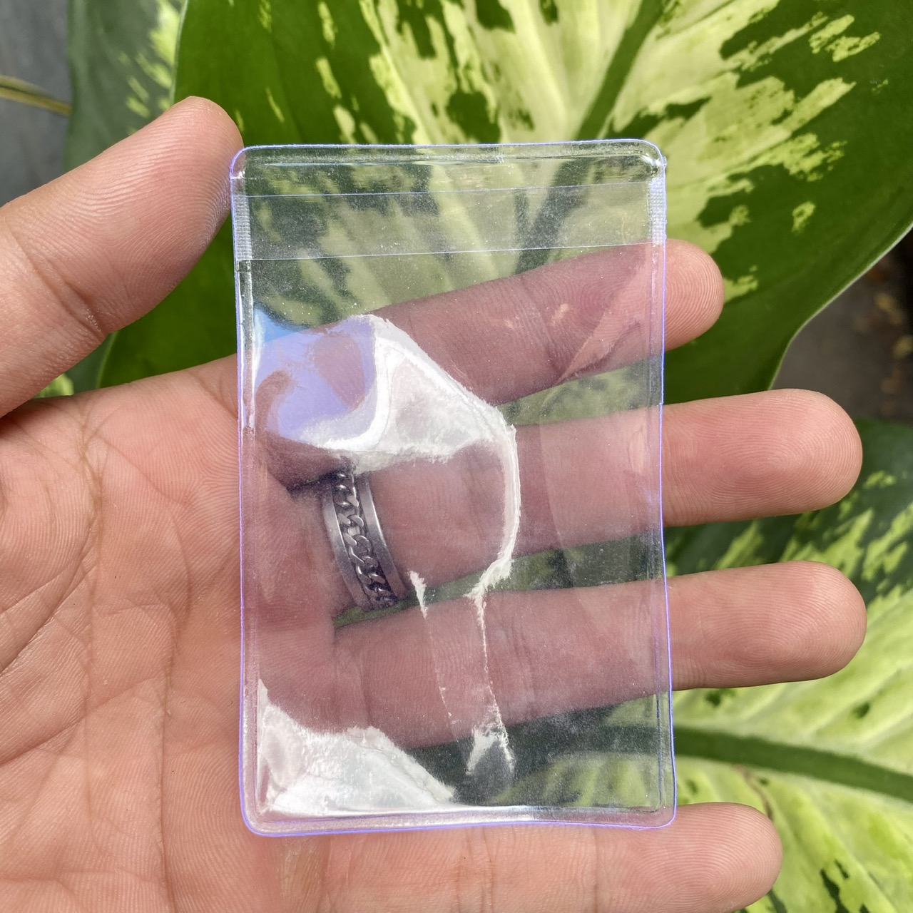 [HCM] Combo 10 túi nhựa đựng thẻ atm, bao đựng căn cước công dân, bọc đừng bằng lái xe - không thấm nước