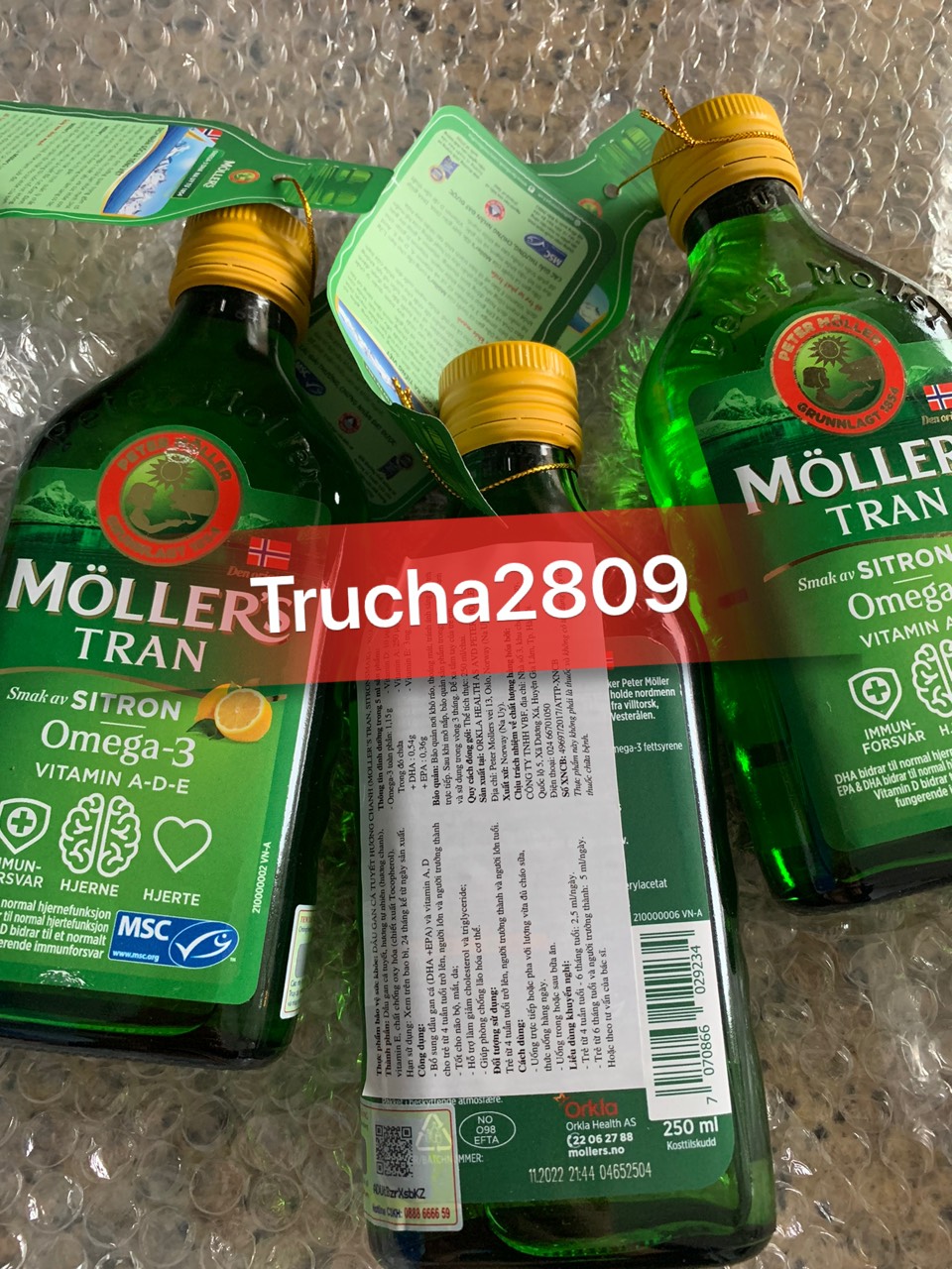 Dầu gan cá Tuyết Moller Trans