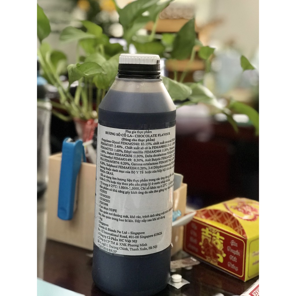 Hương thực phẩm – hương socola p2556s