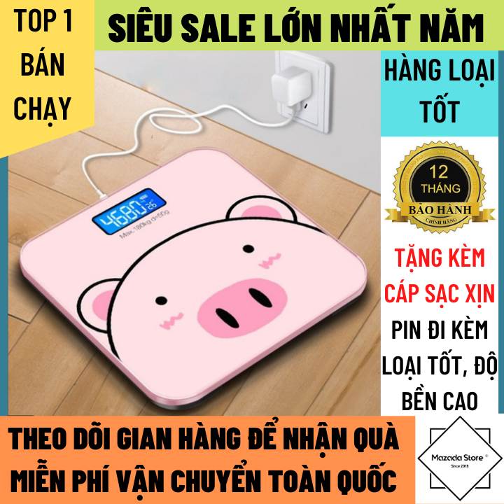 [ Hàng Xịn ] Cân Điện Tử, Cân Điện Tử Mini Chịu Lực Cực Tốt Lên Tới 180Kg, Mặt Gương Cường Lực Phù Hợp Cho Mọi Gia Đình, cân điện tử sức khỏe Cân Sức Khỏe, Cân Điện Tử Mini, can dien tu