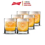 [QUÀ TẶNG KHÔNG BÁN] Combo 6 ly Budweiser 325ml