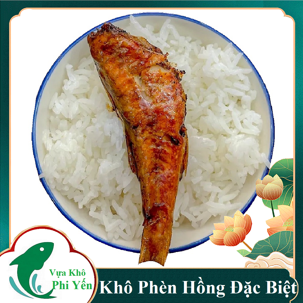 Khô cá phèn làm sạch bỏ đầu - vựa khô phi yến