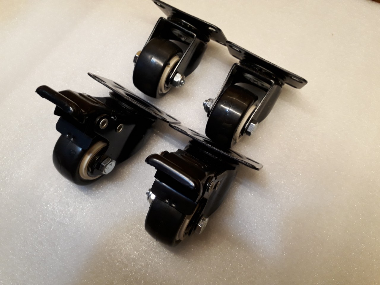 Bánh xe loa kẹo kéo xịn-Bộ bánh xe loa kéo-Chân loa kéo có bánh xe khóa-bánh xe loa kéo giá rẻ