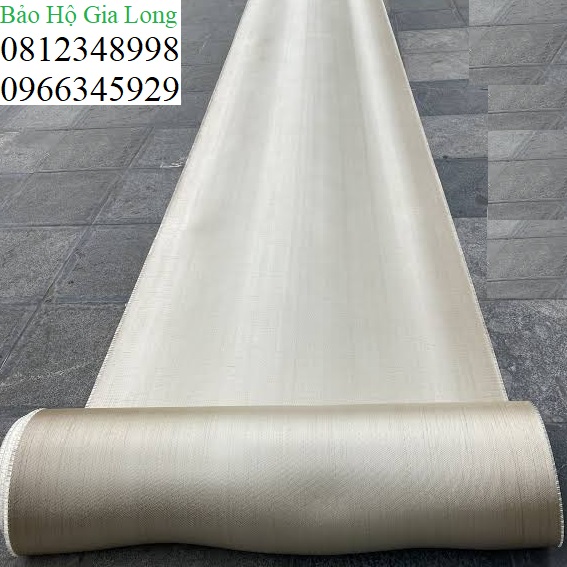 Vải bạt chống cháy ht800 sợi thủy tinh 1m x 10m x 1mm