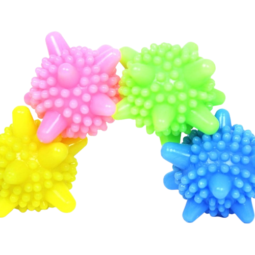 Combo 10 Bóng giặt quần áo tạo lực ma sát cực tốt khi máy giặt chuyển động, chống phai màu, nhăn quần áo