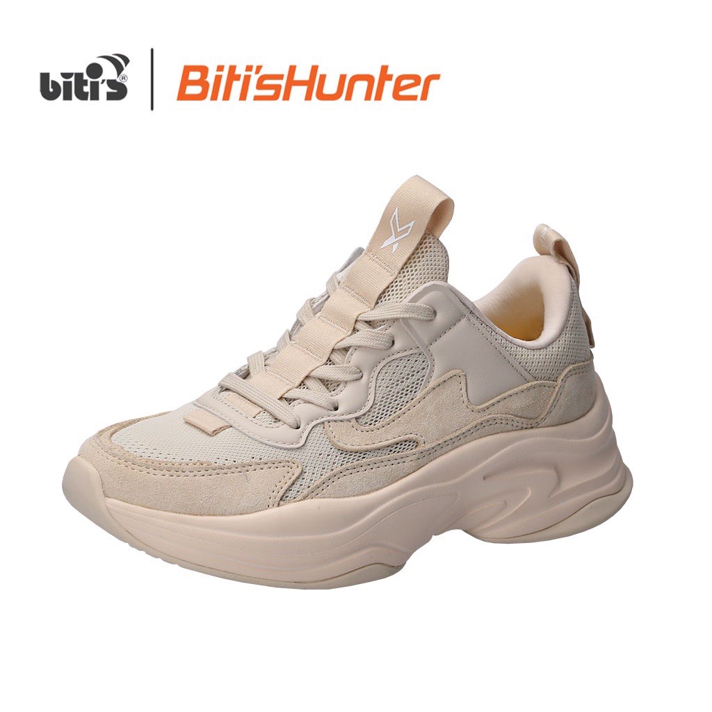 Giày Thể Thao Nam - Nữ Bitis Hunter X Dune - DSMH10701KEM/DSWH10701KEM (Kem)