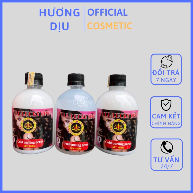 Thuốc uốn lạnh tnt, thuốc uốn tóc full lucky one chính hãng công ty tnt việt nam