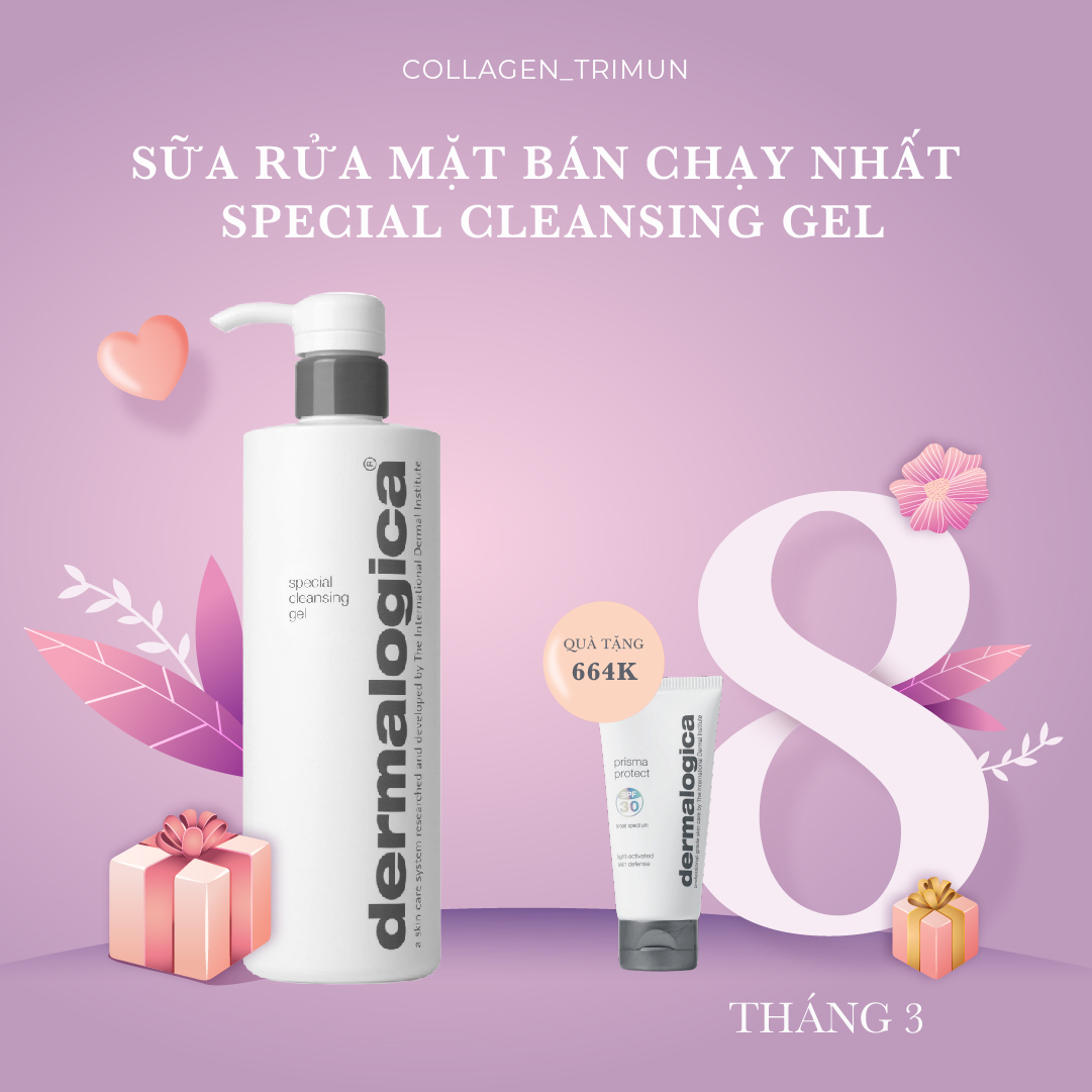 collagen_trimun - Dermalogic Special Cleansing Gel - Sữa rửa mặt làm sạch sâu và cân bằng độ ẩm trên da