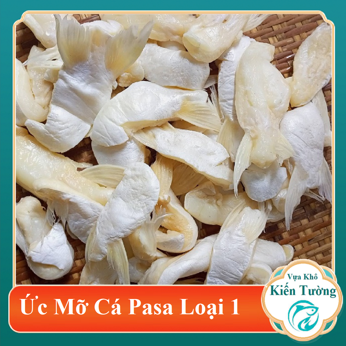 1KG ỨC MỞ CÁ PASA THƠM NGON BỔ RẺ- Vựa Khô Kiến Tường