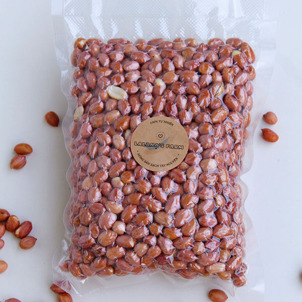 Đậu Phộng Hữu Cơ Tây Nguyên - Đậu phộng quê sạch, hạt đều - Lalana's Farm Nông Sản Sạch Tây Nguyên