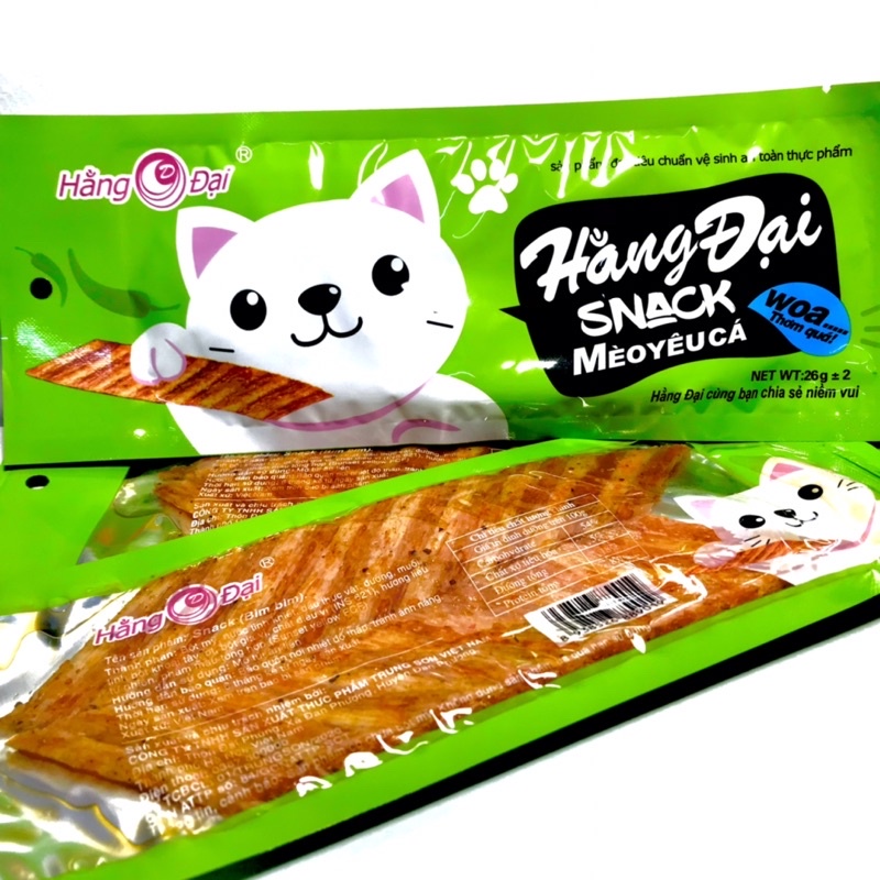 Combo 10 gói snack mèo yêu cá