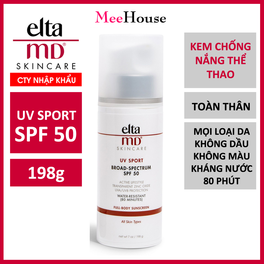 Kem chống nắng elta md uv sport spf 50 198g