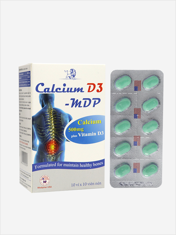 Calcium D3 MDP - Hỗ trợ bổ sung canxi