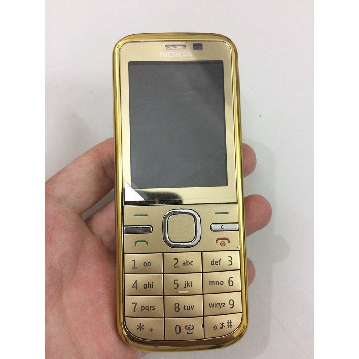 [HCM]Điện thoại Nokia C5-00 chính hãng máy cũ main zin thay vỏ NOKIA C500 Kèm PIN SẠC Hỗ Trợ WIFI LƯỚT WEB