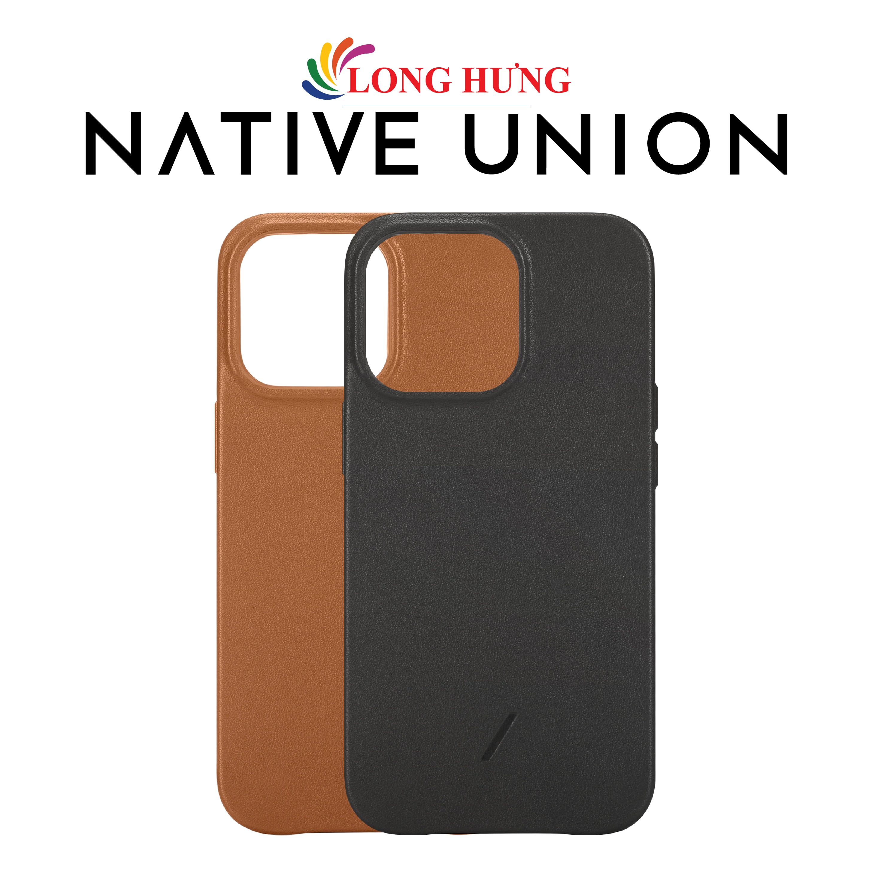 Ốp lưng chống sốc hỗ trợ sạc không dây Native Union Clic Classic Magnetic iPhone 13 Series - Hàng chính hãng - Bảo vệ hoàn hảo, hỗ trợ sạc không dây, chất liệu da tự nhiên