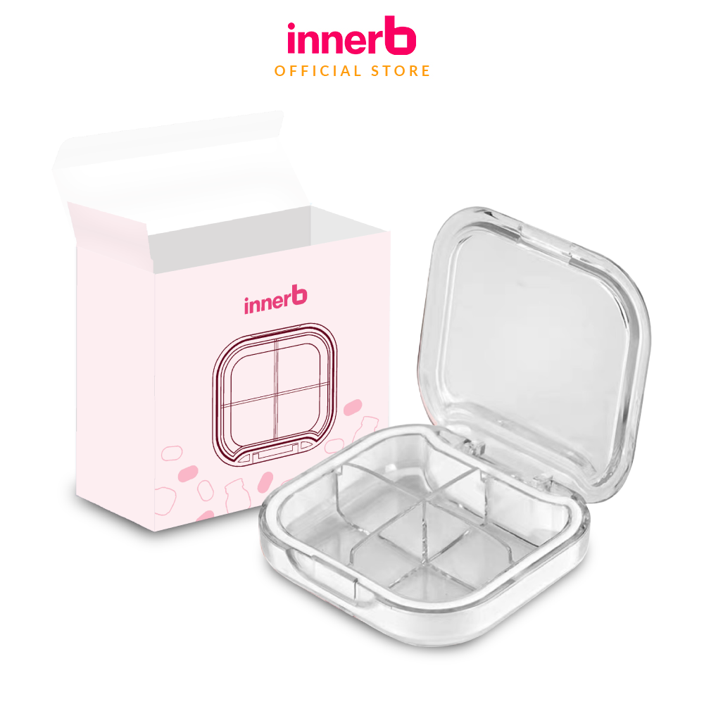Hộp đựng thuốc màu trắng innerB