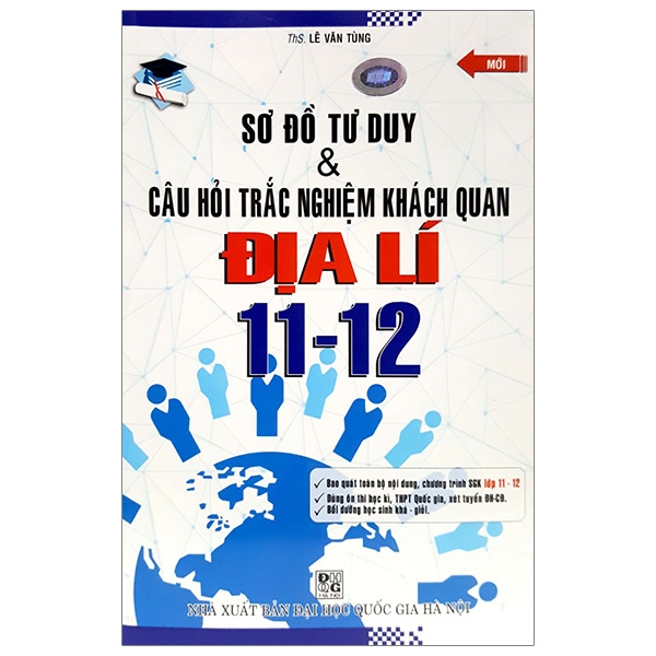 Fahasa - Sơ Đồ Tư Duy & Câu Hỏi Trắc Nghiệm Khách Quan Địa Lí 11-12